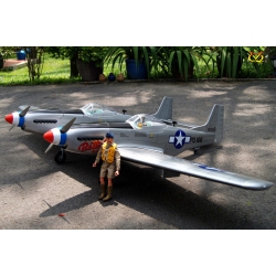 Samolot F82 Twin Mustang (klasa 46 EP-GP)(2,0m rozpiętości) ARF - VQ-Models